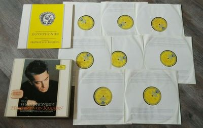 1962년 베를린 필 베토벤 교향곡 전집 LP 박스 자켓