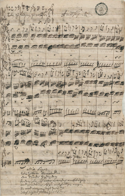바흐 커피 칸타타 BWV 211 악보